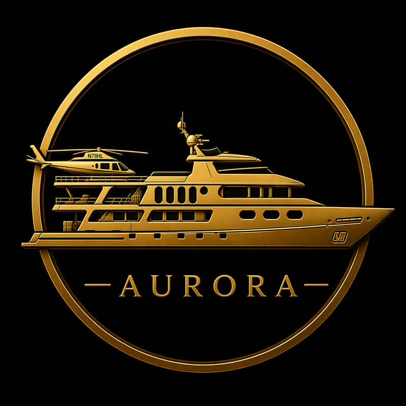 The Aurora Yacht logo